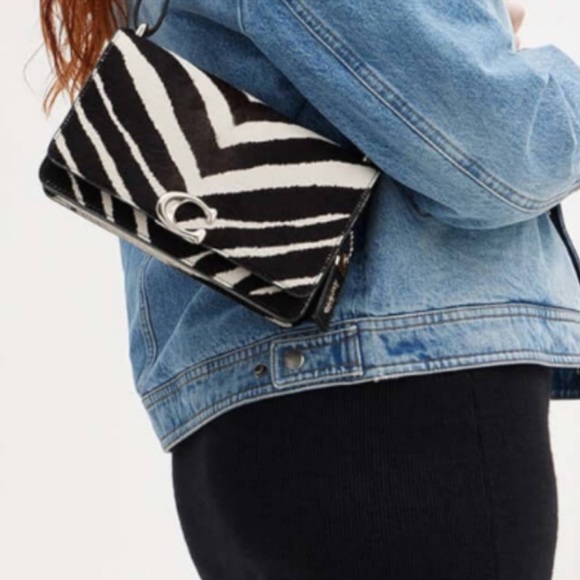 Coach Rogue Rare Zebra Bandit Bag - Picture 4 of 12